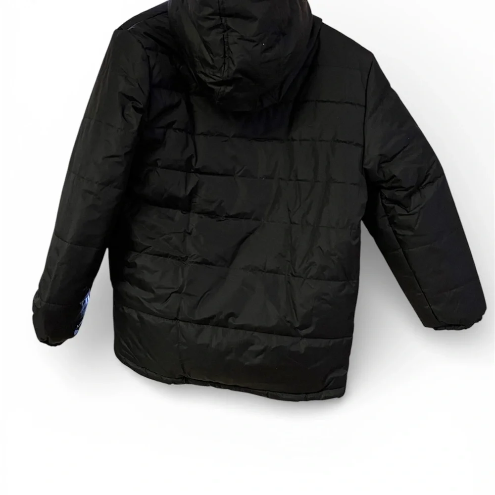 NWT Whales Tail Boy's Hooded Coat Water & Wind Resistant Puffer Jacket, 14/16